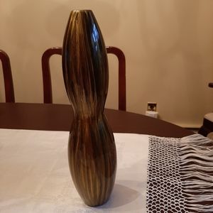 Gold & Black Vase